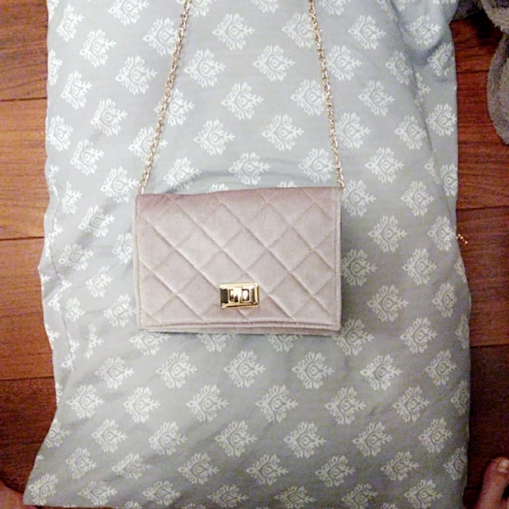 Velvet Light purple purse